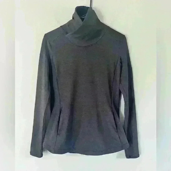 Calia by Carrie Underwood Warm Athletic Turtleneck Sz M Black Leopard Print - Picture 2 of 12